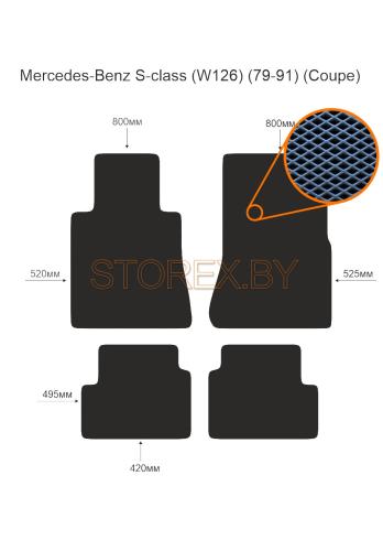 Mercedes-Benz S-class (W126) (79-91) (Coupe) copy