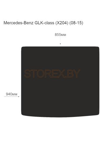 Mercedes-Benz GLK-class (X204) (08-15) Багажник copy