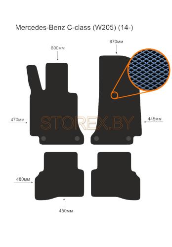 Mercedes-Benz C-class (W205) (14-) copy