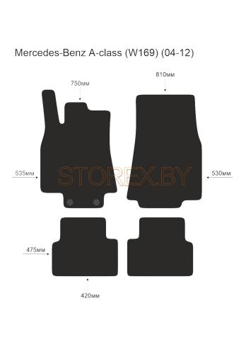 Mercedes-Benz A-class (W169) (04-12) copy