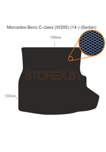 Mercedes-Benz C-class (W205) (14-) (Sedan) Багажник copy