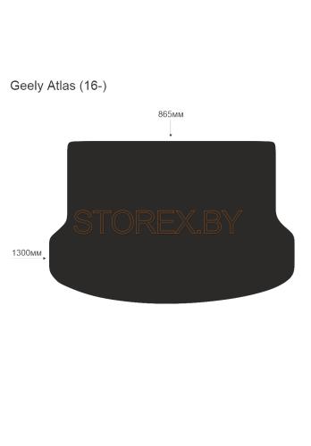 Geely Аtlas (16-) Багажник copy