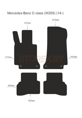 Mercedes-Benz C-class (W205) (14-) copy