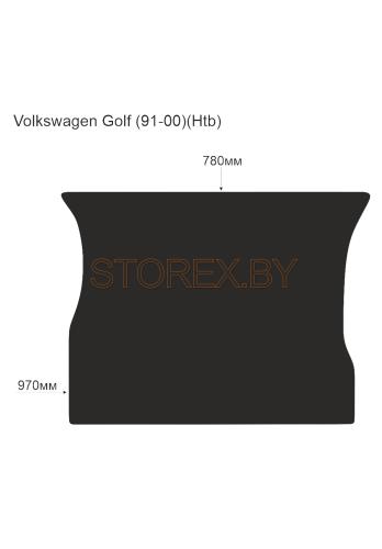 Volkswagen Golf (91-00)(Htb) Багажник copy