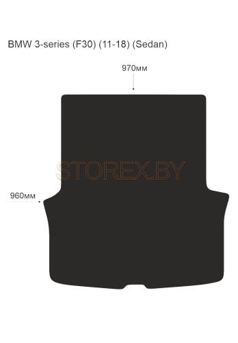 BMW 3-series (F30) (11-18) (Sedan) Багажник copy