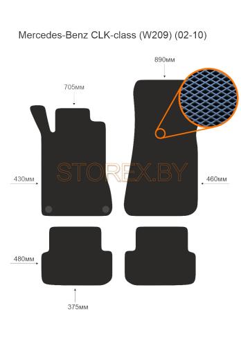 Mercedes-Benz CLK-class (W209) (02-10) copy