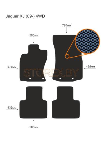 Jaguar XJ (09-) 4WD copy