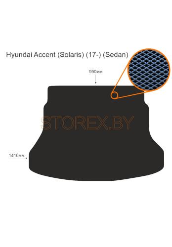 Hyundai Accent (Solaris) (17-) (Sedan) Багажник copy