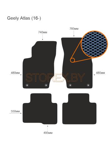 Geely Аtlas (16-) copy