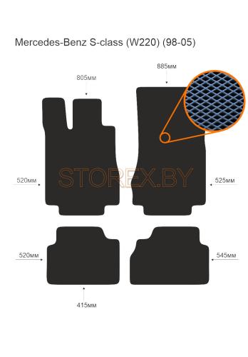 Mercedes-Benz S-class (W220) (98-05) copy