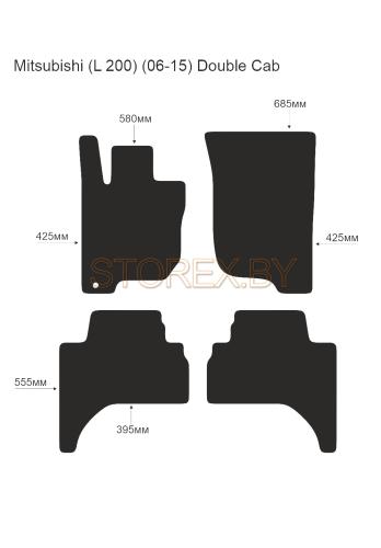 Mitsubishi (L 200) (06-15) Double Cab copy