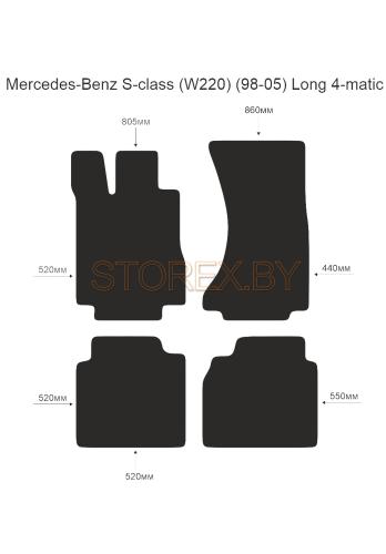 Mercedes-Benz S-class (W220) (98-05) Long 4-matic copy