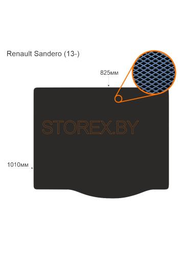 Renault Sandero (13-) Багажник copy