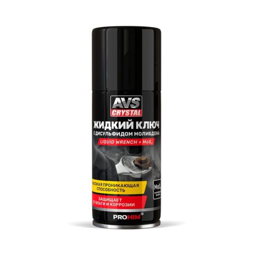 Жидкий ключ с дисульфидом молибдена (аэрозоль) 210 мл. AVS AVK-836 Жидкий ключ с дисульфидом молибдена (аэрозоль) 210 мл. AVS AVK-836