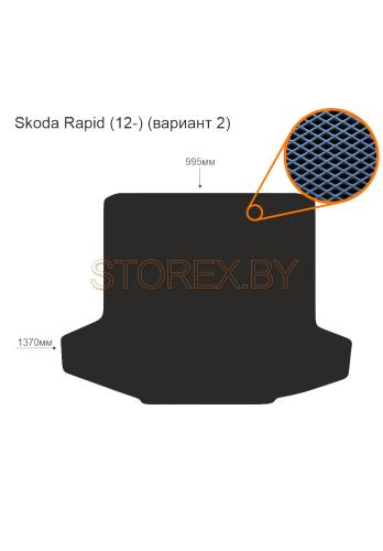Skoda Rapid (12-) Багажник (вариант 2) copy