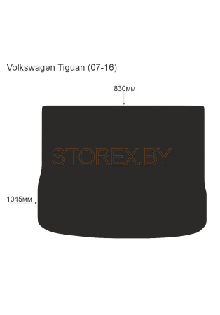 Volkswagen Tiguan (07-16) Багажник copy