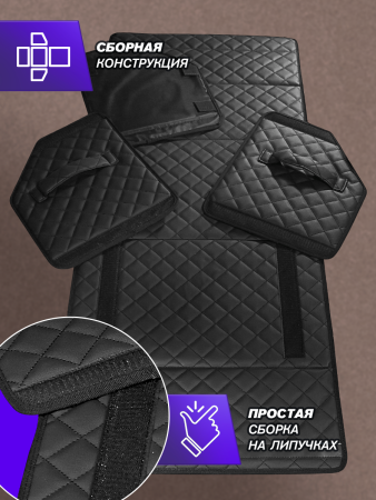 Органайзер автомобильный из экокожи размер XL 70x30x30 