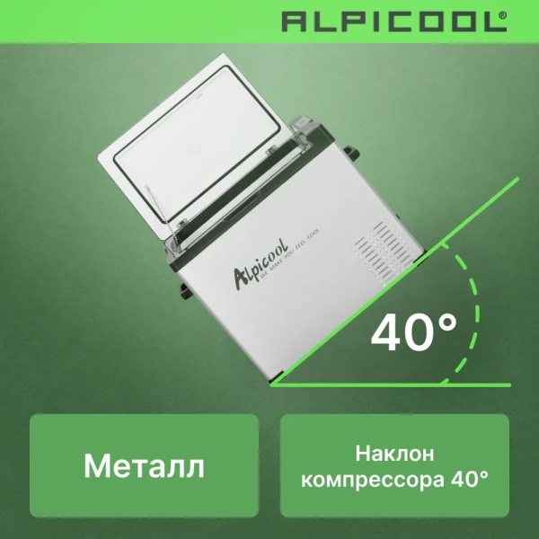 Автохолодильник Alpicool C50 (12/24) Автохолодильник Alpicool C50 (12/24)