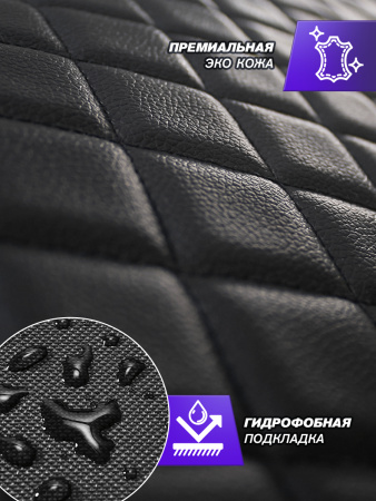 Органайзер автомобильный из экокожи размер XS 30x30x30