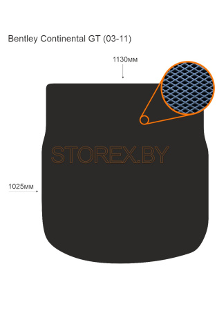Bentley Continental GT (03-11) Багажник copy