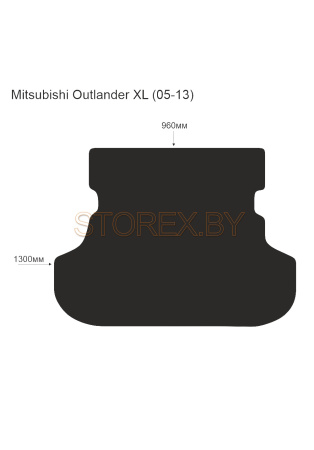 Mitsubishi Outlander XL (05-13) Багажник copy