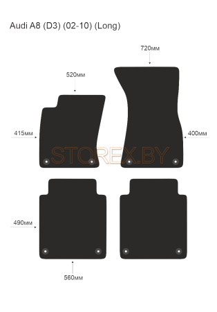 Audi A8 (D3) (02-10) (Long) copy