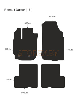 Renault Duster (15-) copy