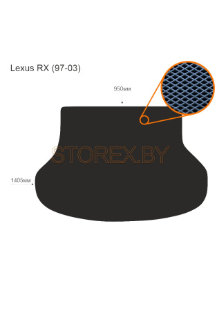 Lexus RX (97-03) Багажник copy