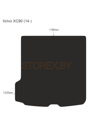 Volvo XC90 (14-) Багажник copy