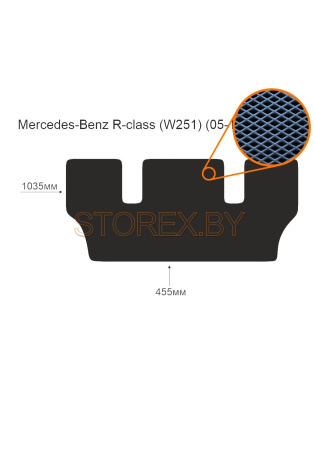 Mercedes-Benz R-class (W251) (05-17) 3-й ряд copy