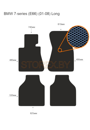 BMW 7-series (E66) (01-08) Long copy