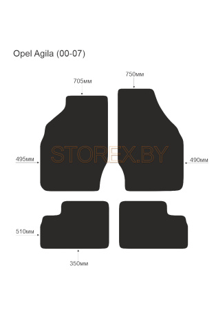 Opel Agila (00-07) copy