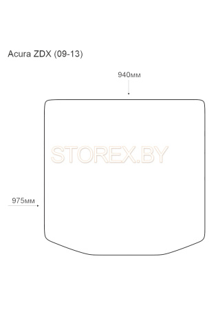 Acura ZDX (09-13) Bagazhnik